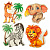 Пазлы Африка Animals Collection Melograno MPZCAN30-M